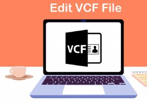Cách chỉnh sửa tệp VCF trên Windows 10 