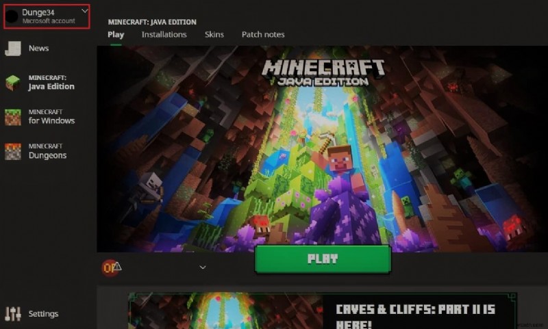 Sửa lỗi Minecraft không thể xác thực kết nối của bạn trong Windows 10 