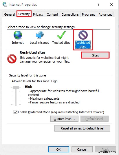Cách bỏ chặn trang web trên Chrome trong Windows 10 