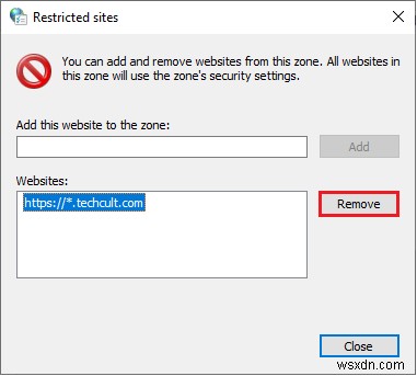 Cách bỏ chặn trang web trên Chrome trong Windows 10 