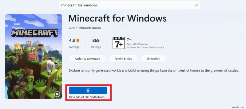 Cách tải phiên bản Minecraft Windows 10 miễn phí 