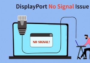 Khắc phục Windows 10 DisplayPort không hoạt động 