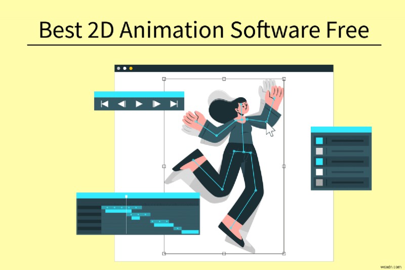 20 phần mềm hoạt hình 2D miễn phí tốt nhất cho Windows 10 