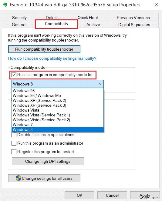 Khắc phục lỗi NSIS khi khởi chạy trình cài đặt trong Windows 10 