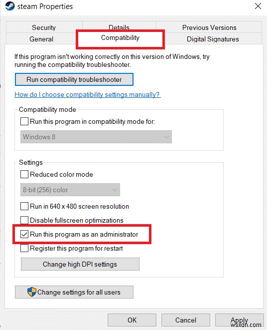 Sửa lỗi Steam bị kẹt khi chuẩn bị khởi chạy trong Windows 10 