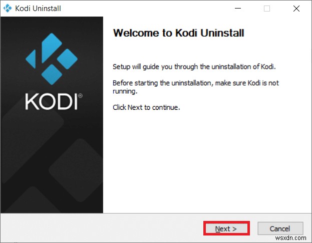 Sửa lỗi thuật sĩ Kodi Ares không hoạt động trong Windows 10 