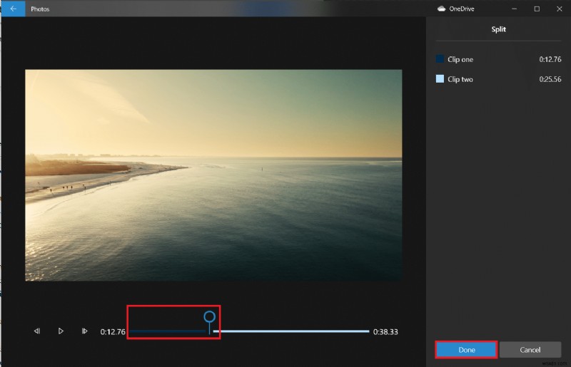 Cách cắt video trong Windows 10 