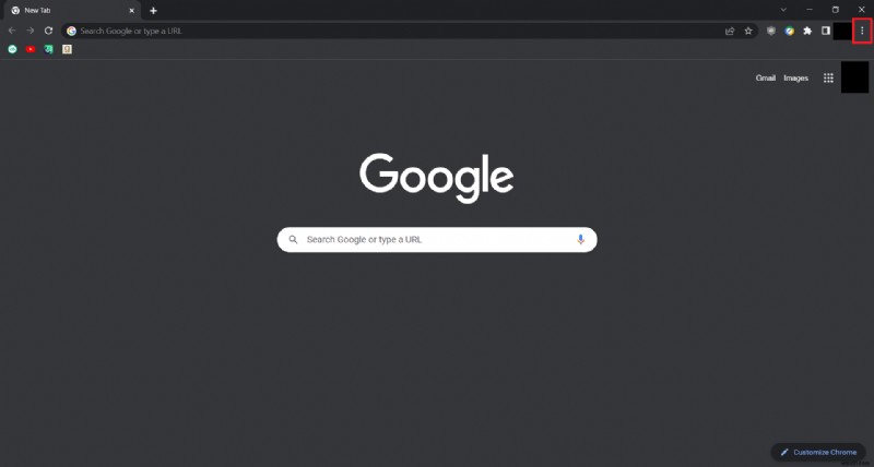 Cách hiển thị Thanh công cụ trong Chrome 