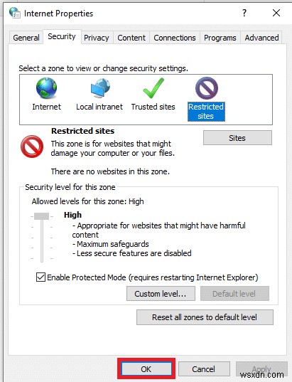 Cách bỏ chặn trang web trên Windows 10 