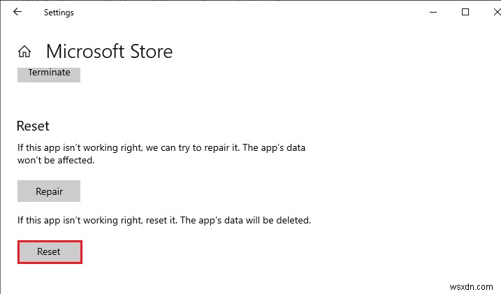 Sửa lỗi Microsoft Store 0x80246019 