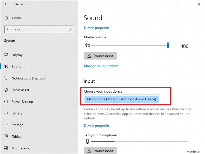 Fix No Sound in Games trên Windows 10