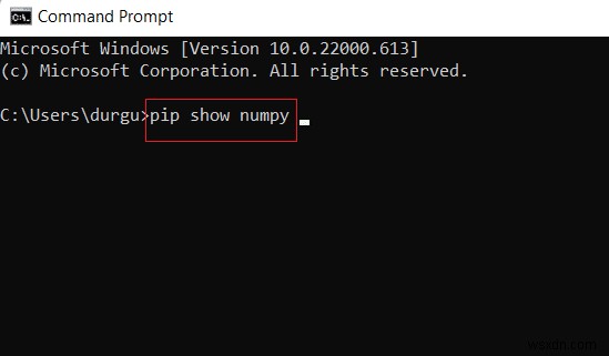 Cách cài đặt NumPy trên Windows 10 
