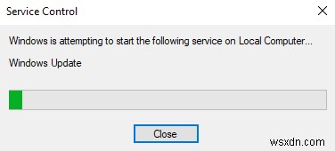 Sửa lỗi cập nhật Windows 10 0XC1900200 
