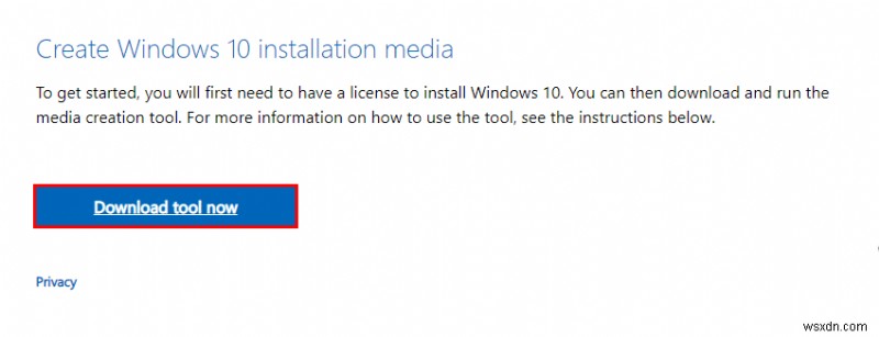 Sửa lỗi cập nhật Windows 10 0XC1900200 