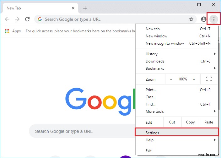 Khắc phục việc thiếu các trang web được truy cập thường xuyên của Google Chrome 