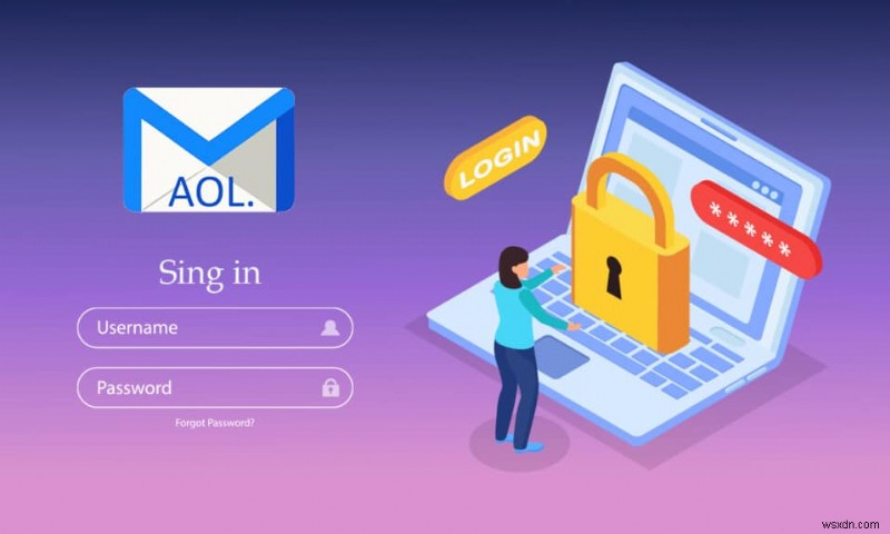 Cách đăng nhập vào AOL Mail trong Windows 10