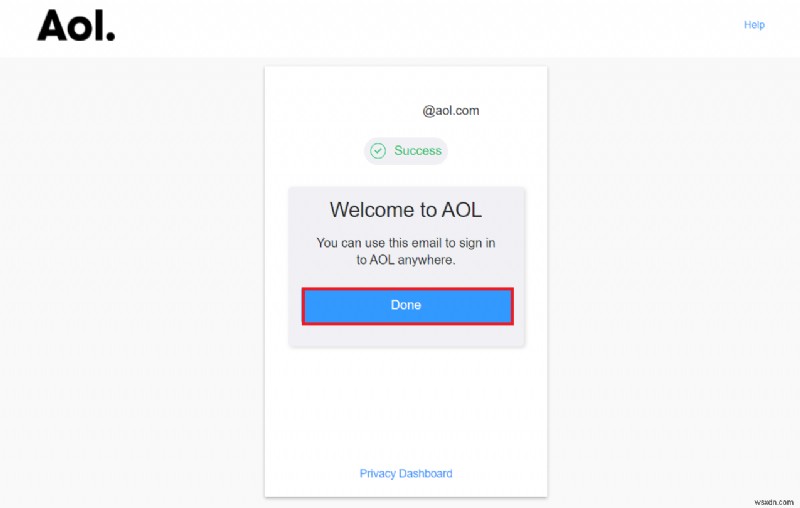 Cách đăng nhập vào AOL Mail trong Windows 10