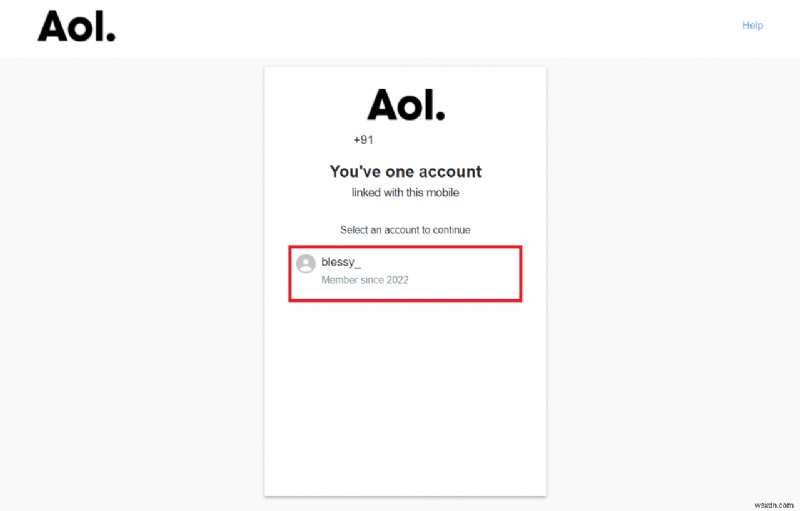 Cách đăng nhập vào AOL Mail trong Windows 10