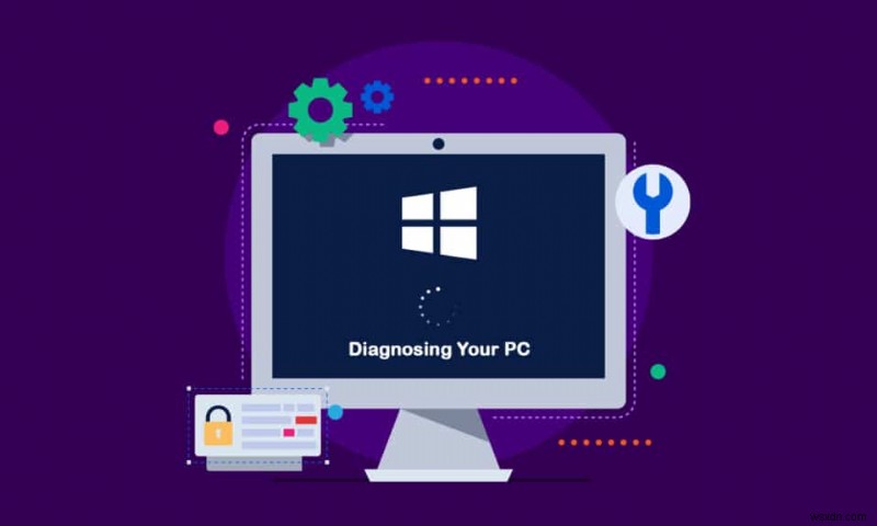 Khắc phục sự cố khi chẩn đoán PC của bạn trong Windows 10 