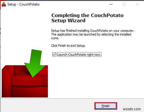 Cách thiết lập CouchPotato trên Windows 10 