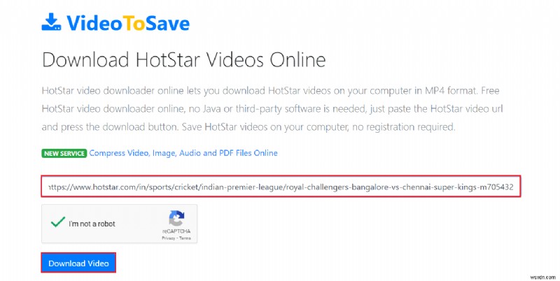 Cách tải xuống Video Hotstar cho PC 