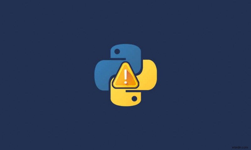 Sửa lệnh không thành công với mã lỗi 1 Thông tin về trứng Python 