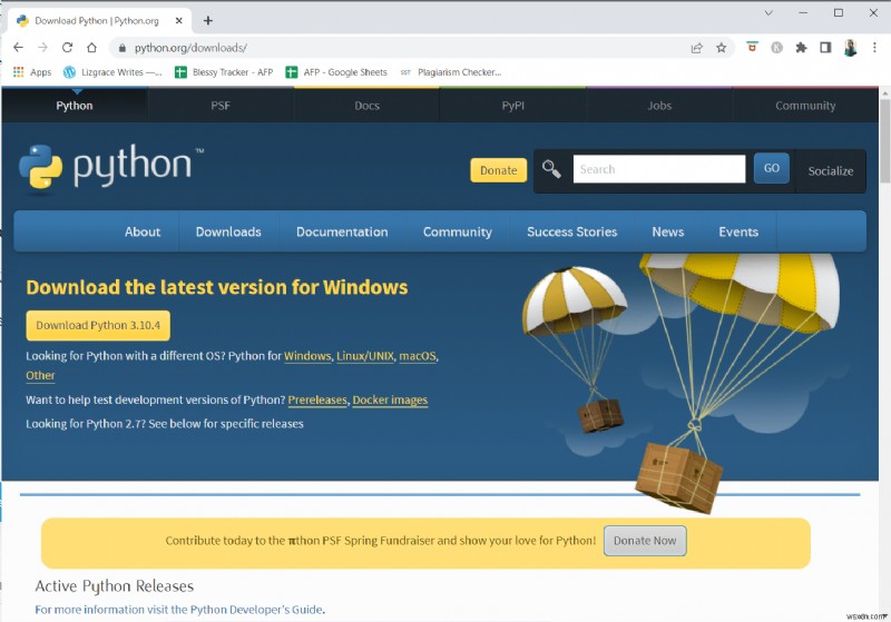 Sửa lệnh không thành công với mã lỗi 1 Thông tin về trứng Python 