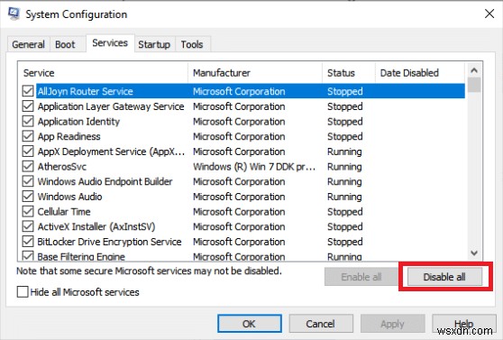 Sửa lỗi Đặt cài đặt người dùng thành trình điều khiển không thành công trong Windows 10 