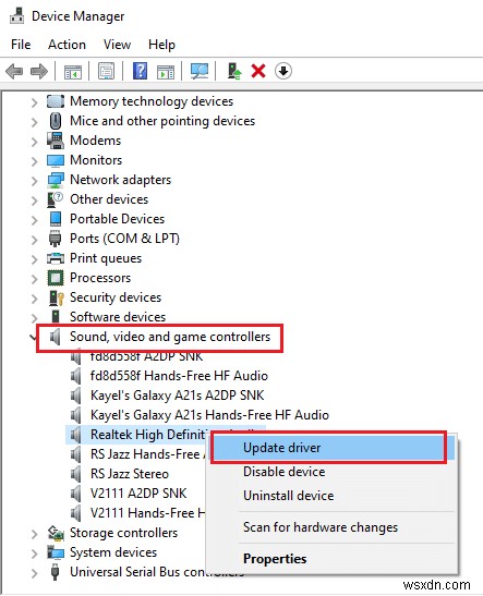 Sửa lỗi Trình quản lý âm thanh Realtek không mở trong Windows 10 
