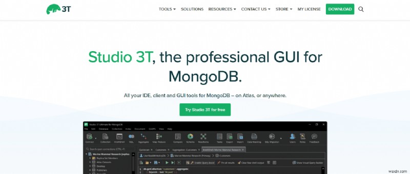 16 ứng dụng MongoDB GUI tốt nhất 