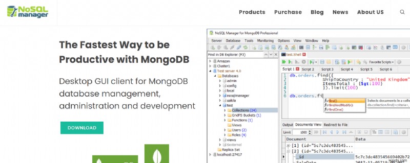 16 ứng dụng MongoDB GUI tốt nhất 