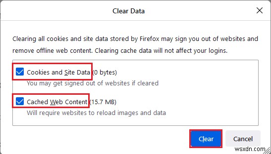 Sửa lỗi Firefox PR END OF FILE ERROR trong Windows 10