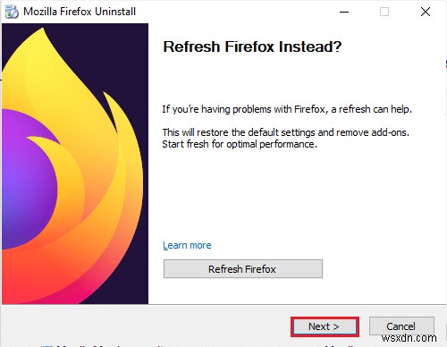 Sửa lỗi Firefox PR END OF FILE ERROR trong Windows 10