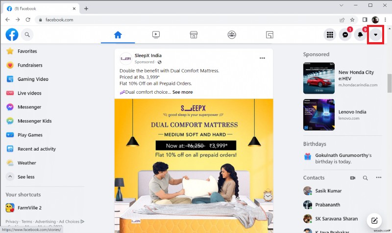 Khắc phục Facebook Marketplace không hoạt động