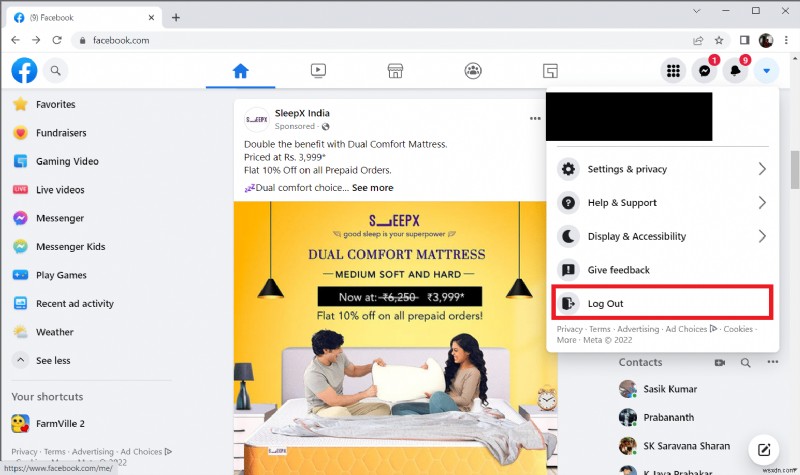 Khắc phục Facebook Marketplace không hoạt động