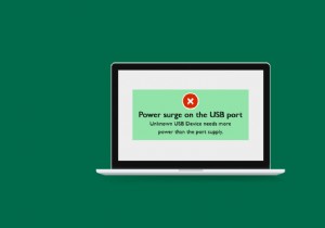 Sửa lỗi Power Surge trên cổng USB trong Windows 10 