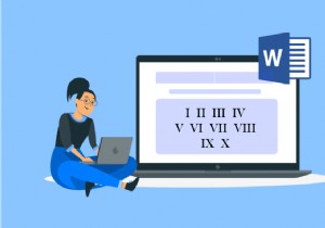 Cách viết số La Mã trong Word 