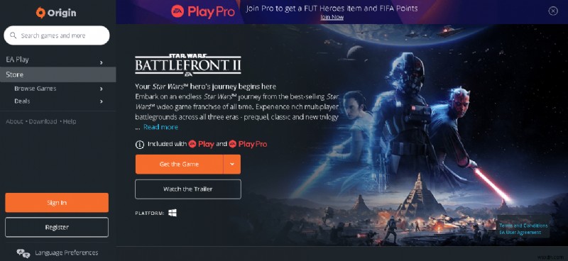 Sửa lỗi chuột Battlefront 2 không hoạt động trong Windows 10 