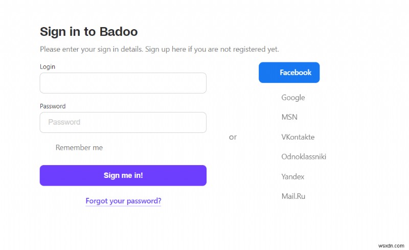 Cách xóa tài khoản Badoo 