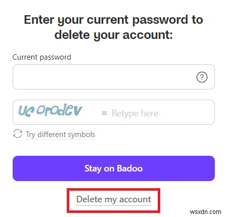 Cách xóa tài khoản Badoo 