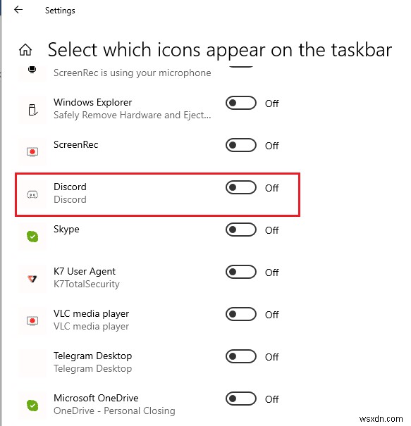 Khắc phục dấu chấm đỏ trên biểu tượng Discord trong Windows 10