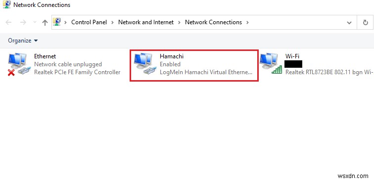 Sửa lỗi Hamachi VPN trong Windows 10