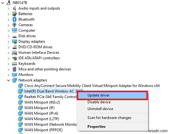 Khắc phục PSK không chính xác được cung cấp cho SSID mạng trên Windows 10 