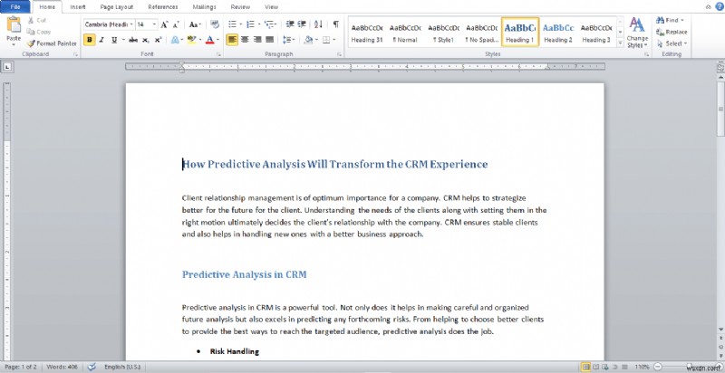 Cách thay đổi màu nền trong Microsoft Word 