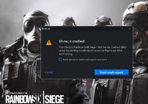 Sửa lỗi Rainbow Six Siege Crashing trên Windows 10 