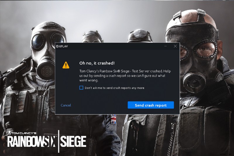 Sửa lỗi Rainbow Six Siege Crashing trên Windows 10 