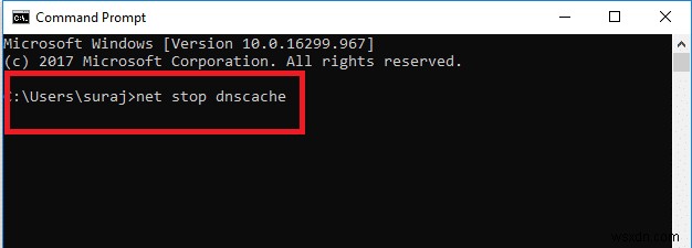 Khắc phục địa chỉ IP máy chủ không thể tìm thấy trên Windows 10 
