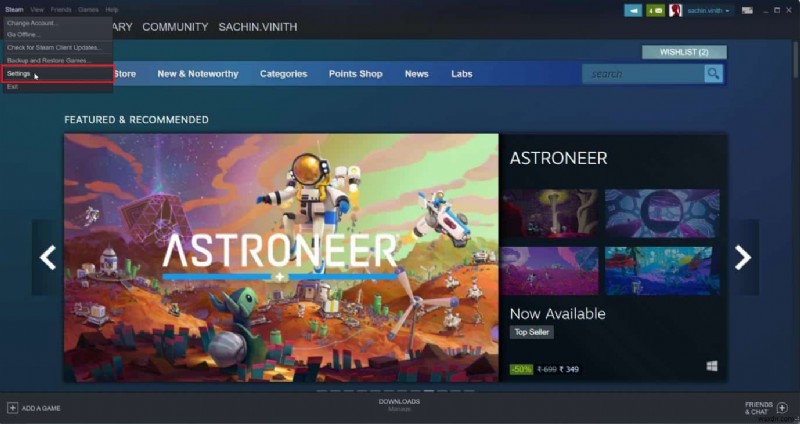 Khắc phục sự cố không thể khởi tạo API Steam trong Windows 10 