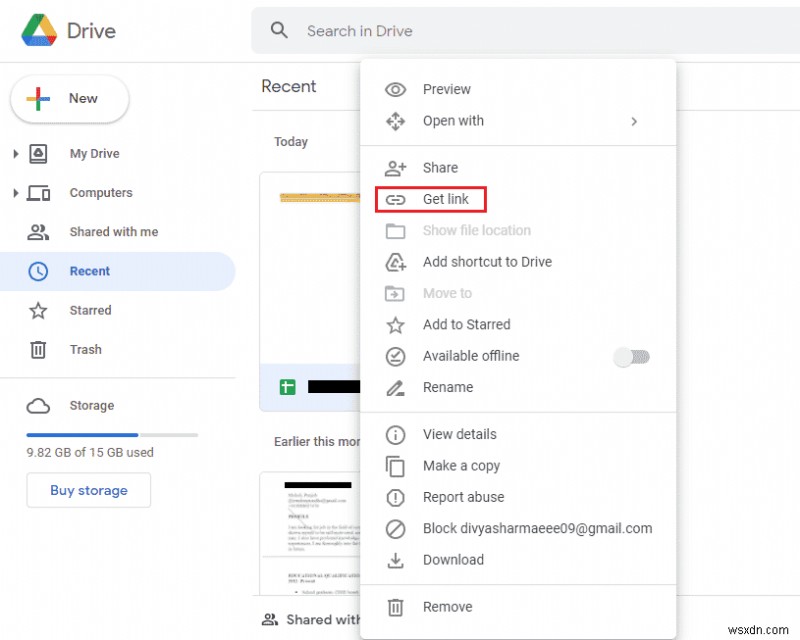 Sửa lỗi Google Drive bị cấm tải xuống 