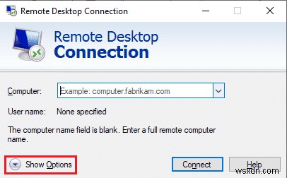 Sửa máy tính từ xa không thể kết nối với máy tính từ xa 
